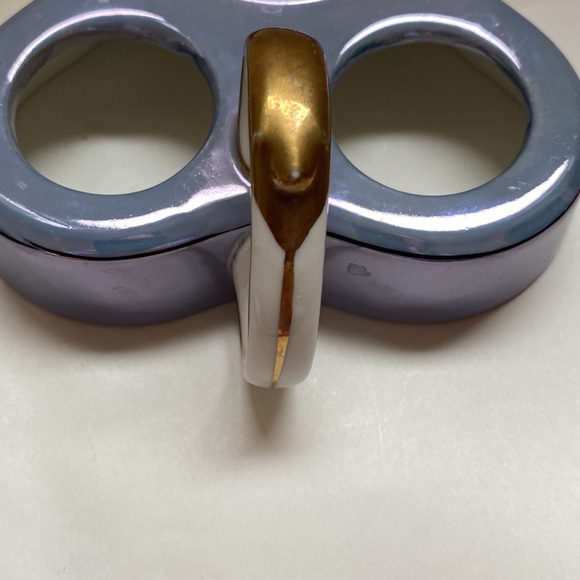 Vintage Lustreware Japanese 5 piece Condiment Set - Picture 11 of 13